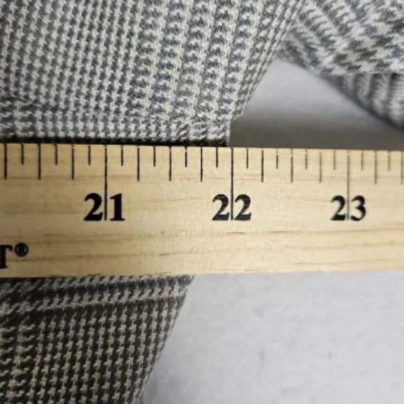 Tommy Hilfiger Mens Blazer 42R Gray Plaid Modern Sport Coat Suit Jacket Stretch - Picture 13 of 13